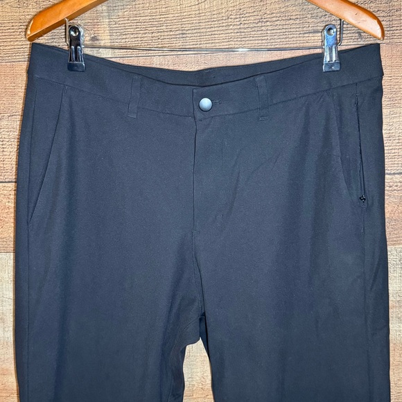 Lululemon Men's Slim Commission Pants Black size 34 Athleisure Golf Outdoor - Picture 4 of 11